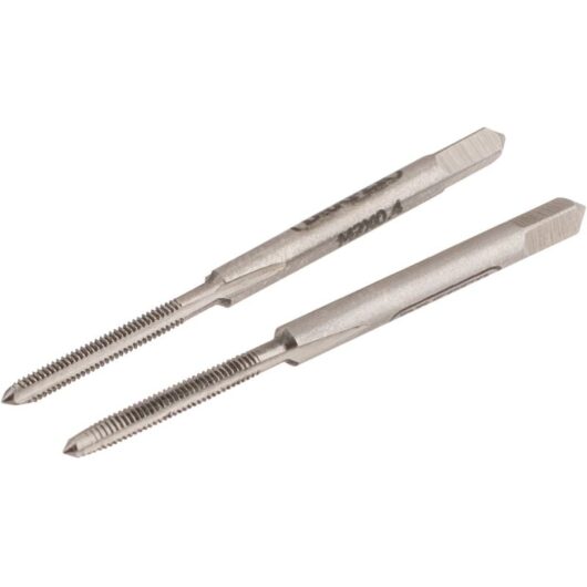Draper 2mm Coarse Hand Taps Taper and Plug (83793)