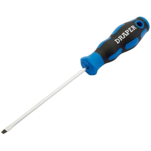 Draper - 3.2 x 100mm Plain Slot Screwdriver with Soft Grip Handles (48920)