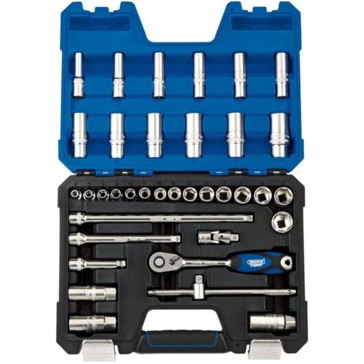 Draper 3/8' Sq. Dr. Metric Socket Set (36 Piece) (16449)