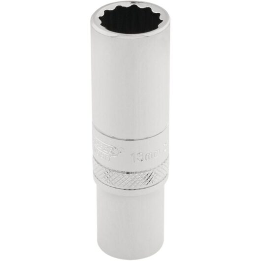 Draper - 3/8 Square Drive Hi-Torq&174 12 Point Deep Socket (12mm) (32822)