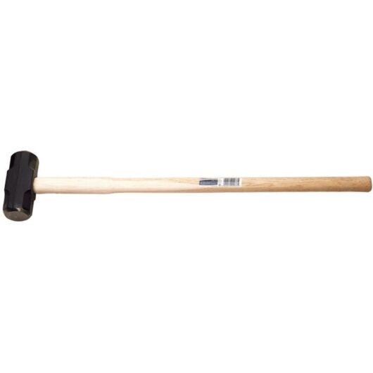 Draper 4.5kg (10lb) Hickory Shaft Sledge Hammer with Carbon Steel Head