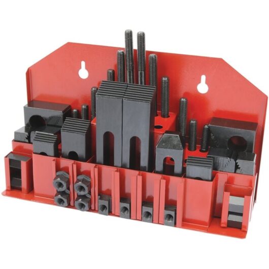 Draper 42-Piece Clamping Kit for Variable Speed Mini Milling and Drilling Machines (350W)