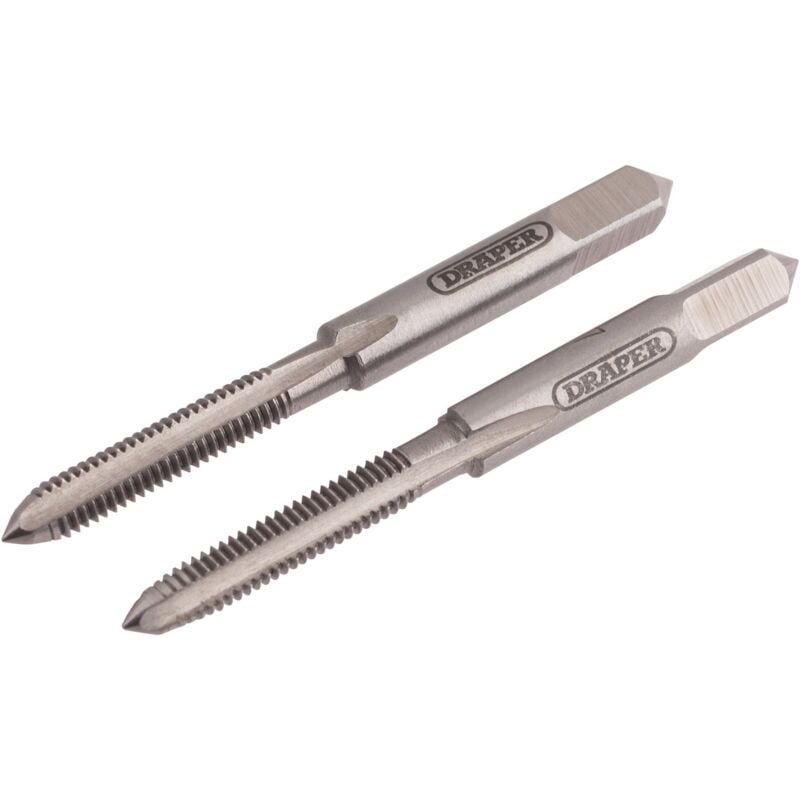 Draper 4mm Coarse Hand Taps Taper and Plug (83797)