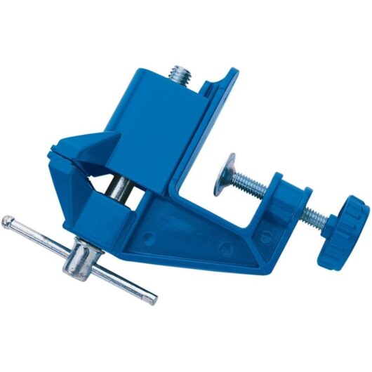 Draper 55mm Clamp-On Hobby Bench Vice with Secure Grip (Model 14145)
