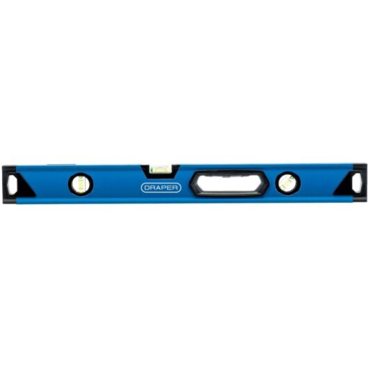 Draper 600mm Aluminum Box Section Level with Side View Vial and Side View Feature (Model 75102)