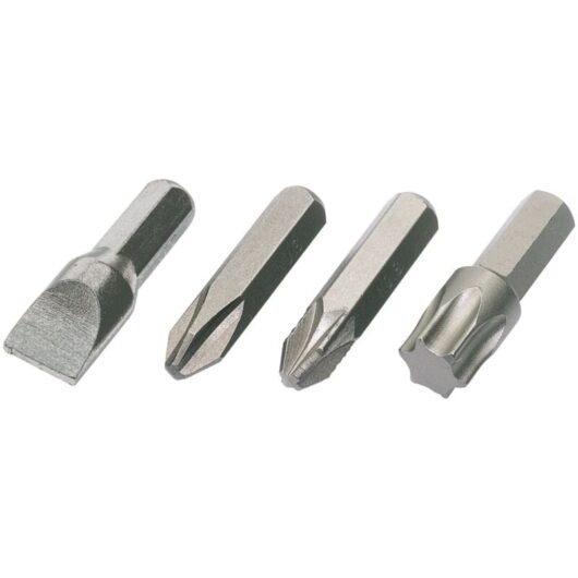 Draper 8mm Plain Slot Impact Screwdriver Bit (30904)