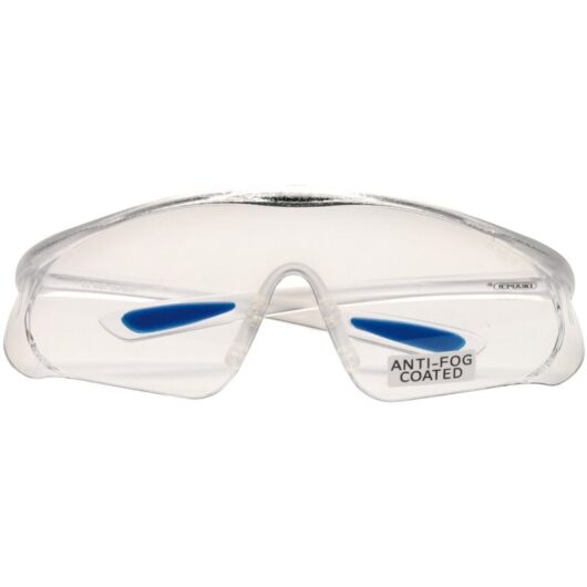 Draper Clear Safety Glasses with Single Lens and Anti-Mist Coating - Model 02931