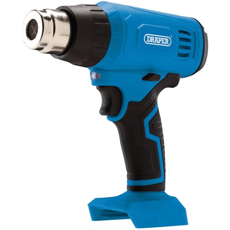Draper D20 CL HEAT GUN 20V (Bare Tool) - Compact, Cordless Heat Gun for Professional and DIY Use