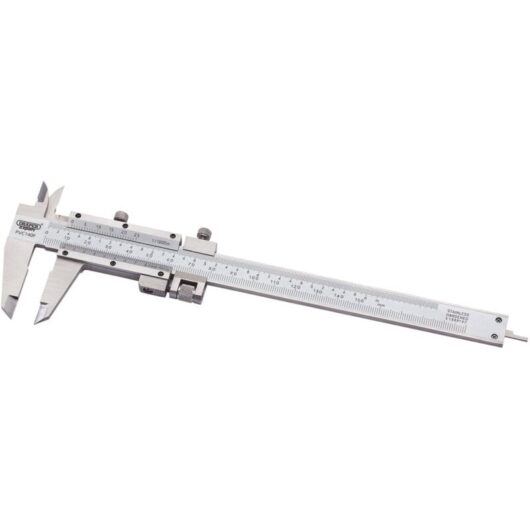 Draper - Expert 0 - 140mm Vernier Caliper with Fine Adjustment (50605)