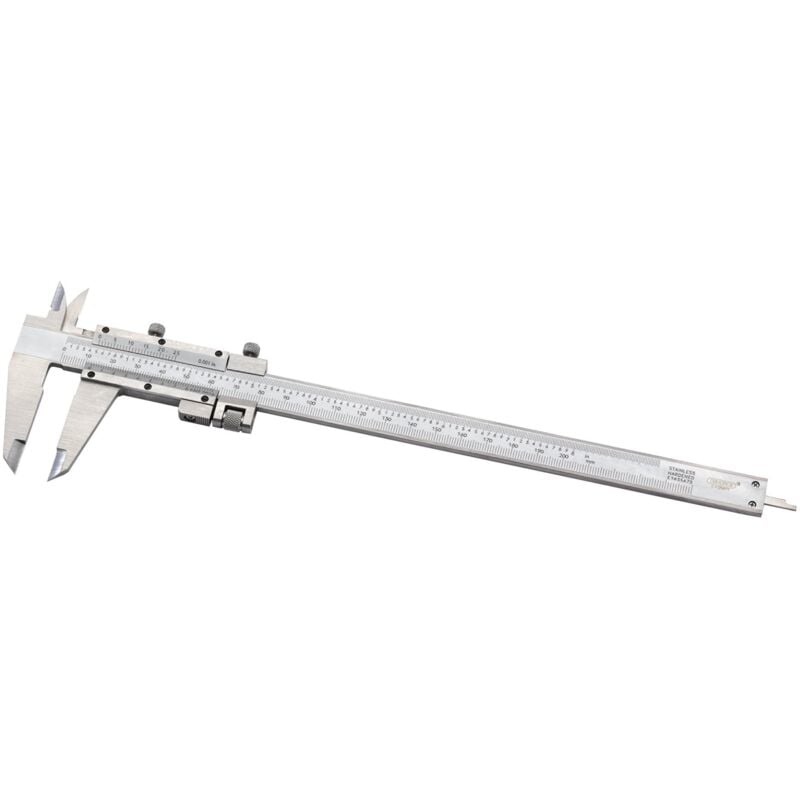 Draper - Expert 0 - 200mm or 8' Vernier Caliper with Fine Adjustment (52379)