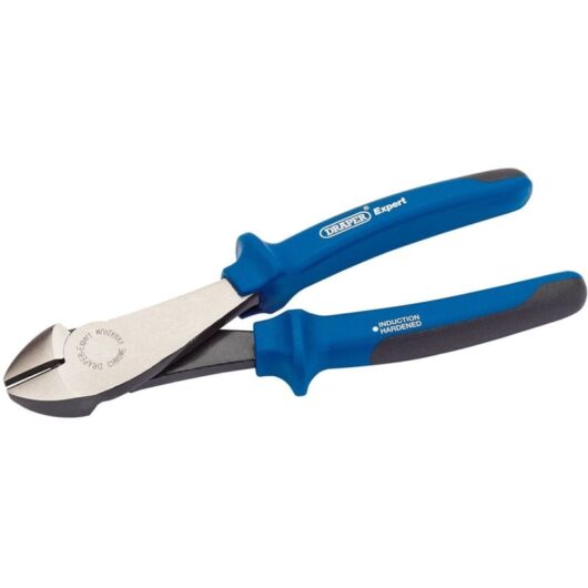Draper - Expert 180mm Heavy Duty Soft Grip High Leverage Diagonal Side Cutter (68893)