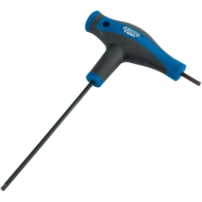 Draper - Expert 2.5mm Soft Grip 't' Handle Hexagon and Ball End Key (33907)