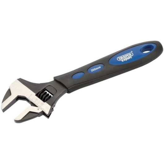 Draper - Expert 200mm Soft Grip Crescent-Type Wrench (24894)