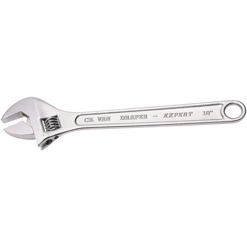Draper - Expert 450mm Crescent-Type Adjustable Wrench (71544)