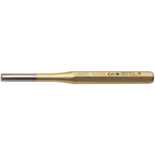 Draper - Expert 8mm x 150mm Octagonal Parallel Pin Punch (51710)