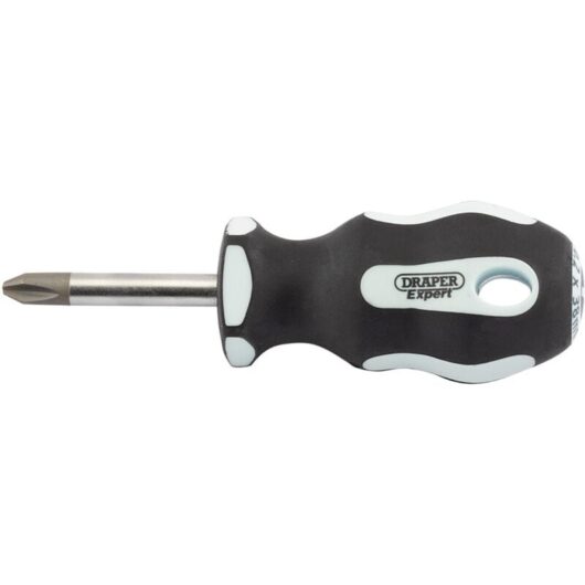 Draper - Expert Cross Slot No:2 x 38mm Soft Grip Screwdrivers (34991)