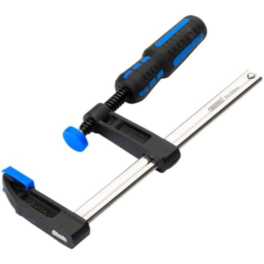 Draper F-Clamp 150mm (18943) - Heavy-Duty F-Style Clamp for Woodworking and DIY Projects