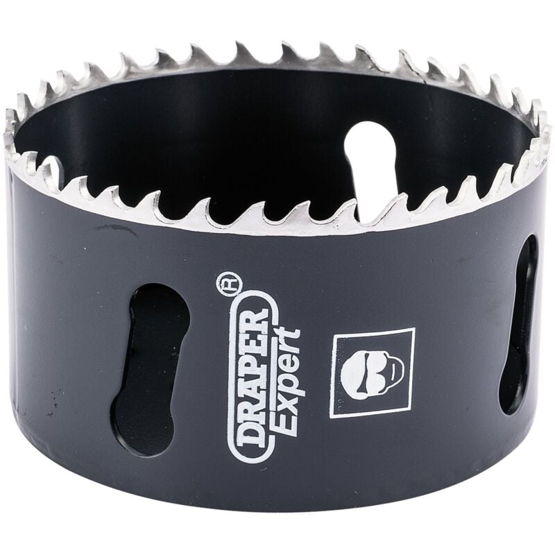 Draper HSS Cobalt Hole Saw Kit - 76mm Diameter for Heavy-Duty Drilling and Cutting Applications