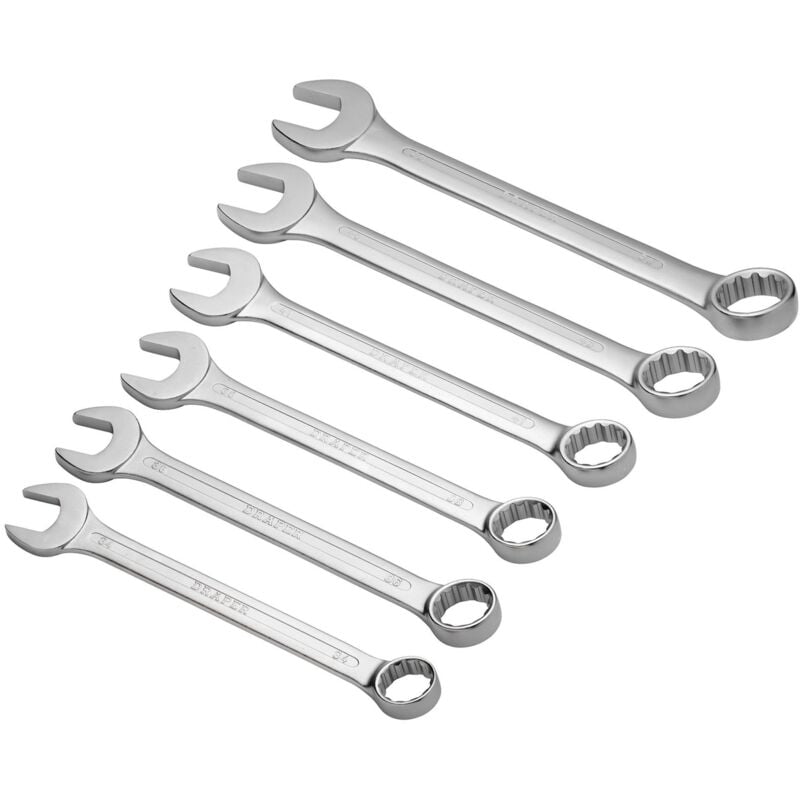 Draper - Hi-Torq&174 Metric Combination Spanner Set (6 Piece) (26695)