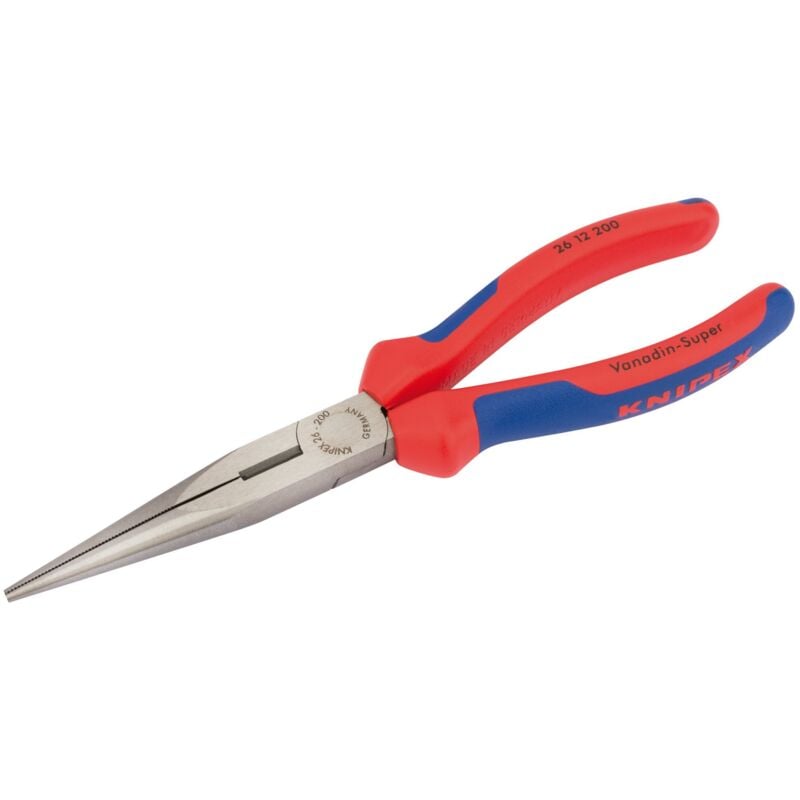 Draper - Knipex 200mm Long Nose Pliers with Heavy Duty Handles (55580)