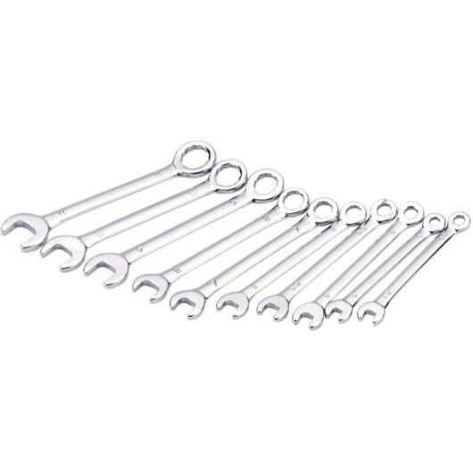 Draper - Metric Midget Combination Spanner Set (10 Piece) (19756)