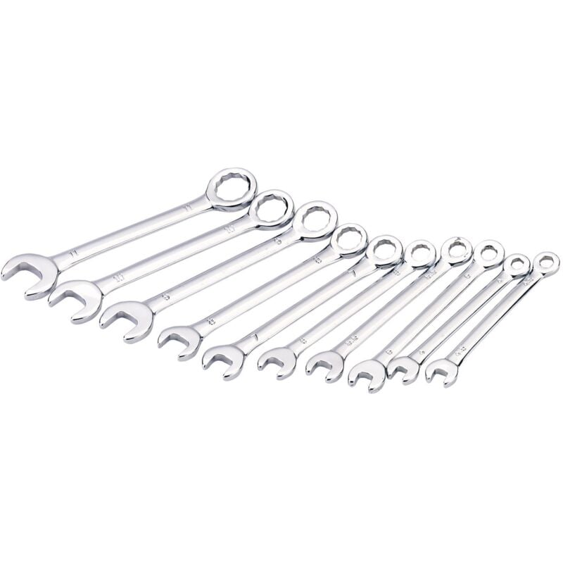 Draper - Metric Midget Combination Spanner Set (10 Piece) (19756)