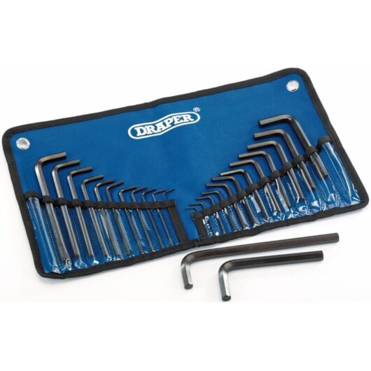 Draper - Metric/Imperial Combined Hexagon Key Set (25 Piece) (33892)