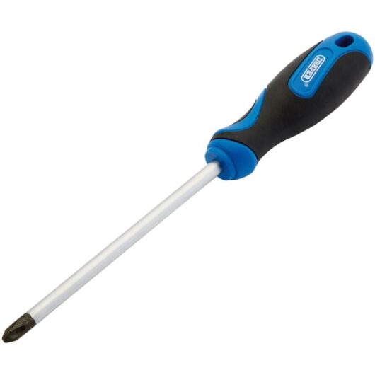 Draper - No.3 x 150mm Cross Slot Screwdriver with Soft Grip Handles (34552)