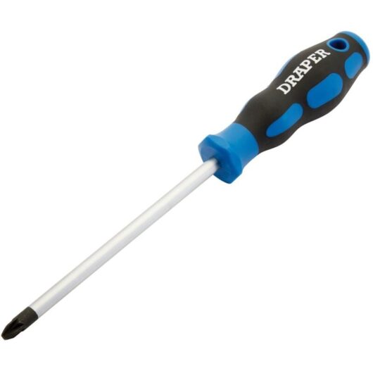 Draper - No.3 x 150mm pz Type Screwdriver with Soft Grip Handles (34549)