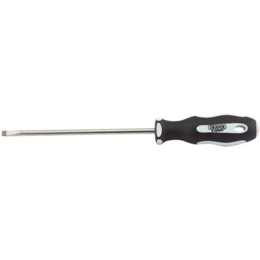 Draper - Plain Slot 5.5 x 150mm Soft Grip Parallel Tip Screwdrivers (34974)