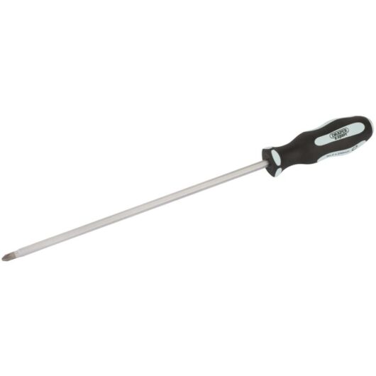 Draper - Pound Thru' pz type No:2 x 250mm Soft Grip Screwdriver (63596)