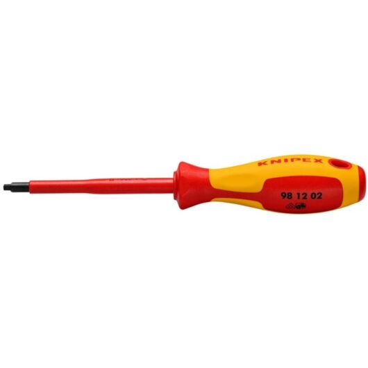 Draper Robertson R2 VDE Insulated Screwdriver Set (Model 27028) - Professional-Grade Insulated Robertson Screwdrivers for Safe Electrical Work