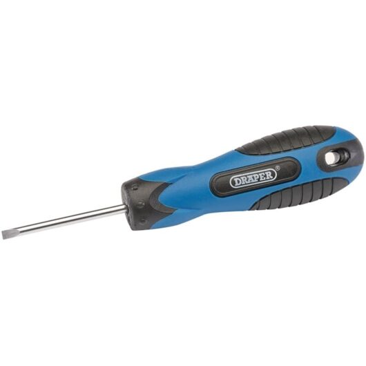 Draper Soft Grip Bradawl (50998) - 40mm Precision Woodworking Tool with Ergonomic Soft Grip Handle