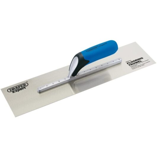 Draper - Soft Grip Stainless Steel Plastering Trowel (455mm) (82149)