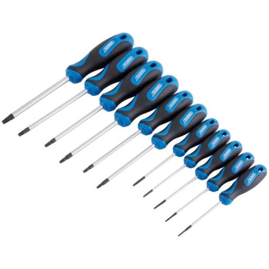 Draper - Soft Grip TX-STAR&174 and TX-STAR&174 Security Screwdriver Set (11 Piece) (34253)