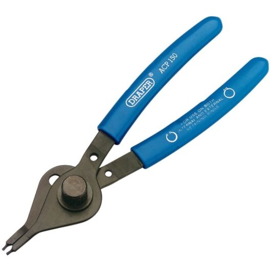 Draper - Straight Nose Reversible Circlip Pliers (11929)