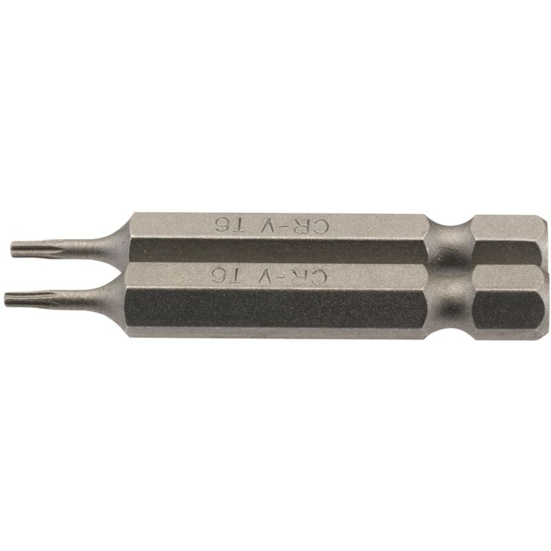 Draper - T6 1/4 Hex. TX-STAR&174 Insert Bit 50mm Long x 2 (66481)