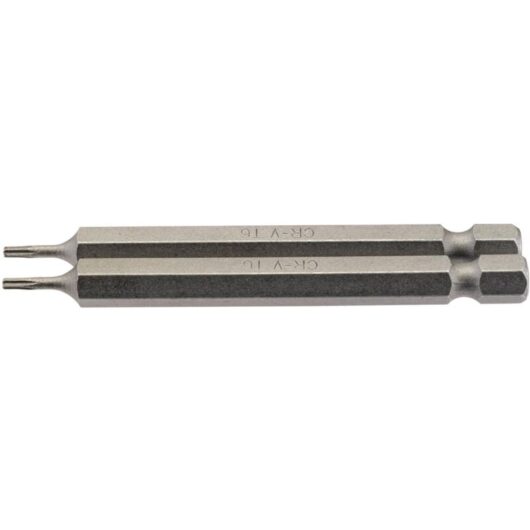 Draper - T6 1/4 Hex. TX-STAR&174 Insert Bit 75mm Long x 2 (66827)