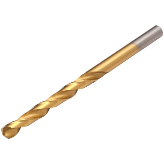 Draper Titanium Drill Bit - 7.5mm HSS Titanium Nitride Coated High-Speed Steel Drill Bit