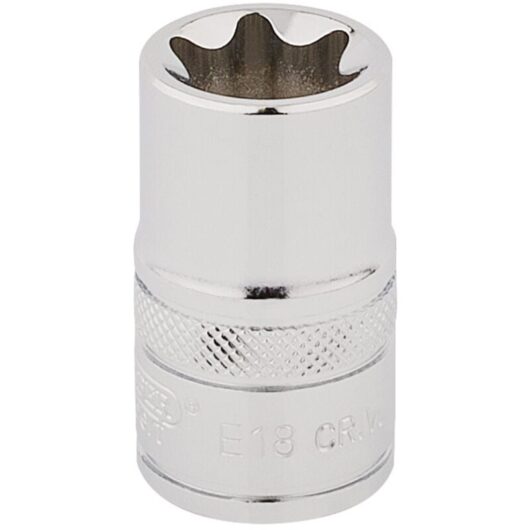 Draper Tools - Draper 1/2 Square Drive Draper TX-STAR&174 Socket (E18) (34340)