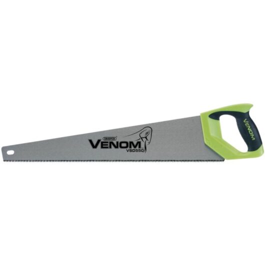 Draper Tools - Draper First Fix Draper Venom&174 Double Ground 550mm Handsaw (82196)