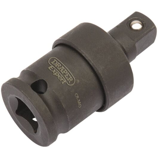 Draper Universal Impact Joint with 3/8-Inch Square Drive - Heavy-Duty Impact Wrench Accessory