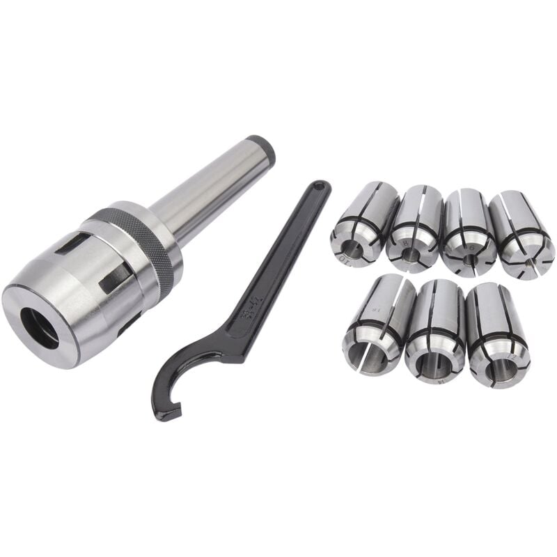 Draper Variable Speed Mini Milling and Drilling Machine with MT3-M12 Chuck Set, 350W Power, 4-16mm Diameter Capacity