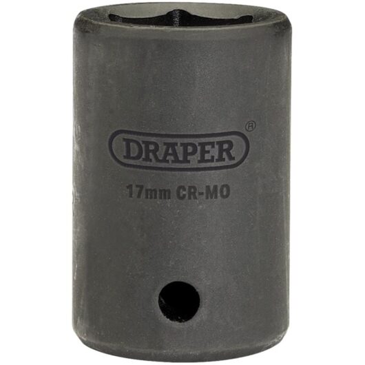 Expert 17mm 1/2' Square Drive Impact Socket (28496) - Draper