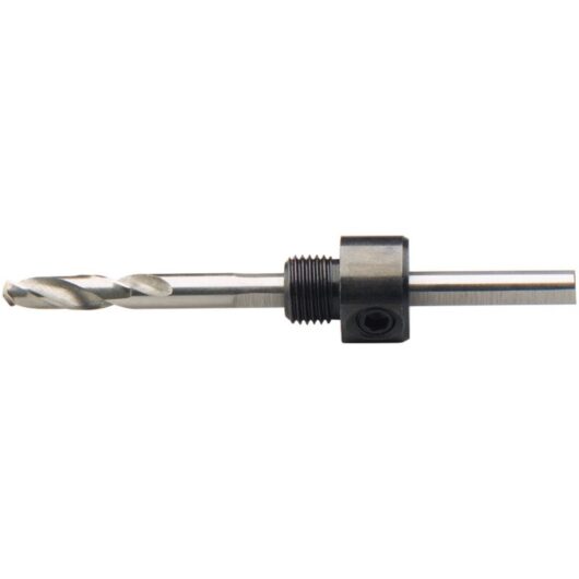 Expert Simple Arbor with hss Pilot Drill for Holesaws up to 30mm Dia (56401) - Draper
