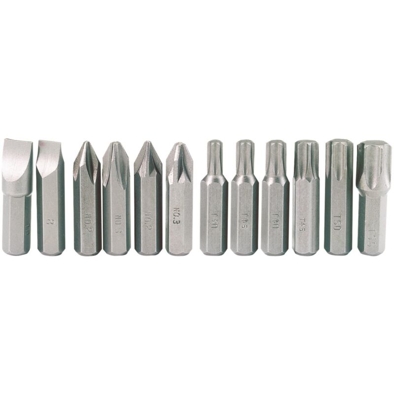 Impact Screwdriver Bit Set (12 Piece) (59001) - Draper