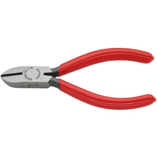 Knipex 110mm Diagonal Side Cutter (Model 31612) - Precision Pliers for Cutting and Electrical Work