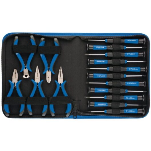 Precision Pliers and Screwdriver Set (16 Piece) (48958) - Draper