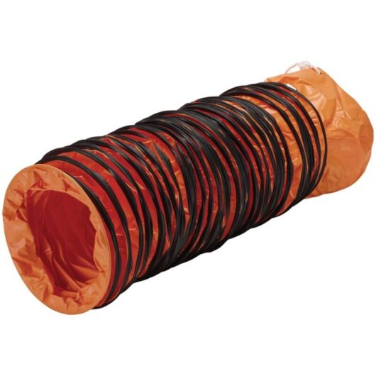 Premium PVC Ventilation Ducting Hose - 12-inch (300mm) Diameter for Efficient Airflow, Model 98444, Compatible with Stock No. 20046