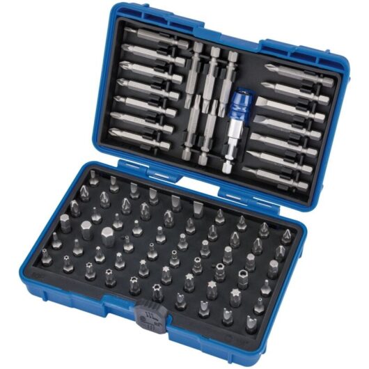 Screwdriver and Bit Holder Set (80 Piece) (82396) - Draper